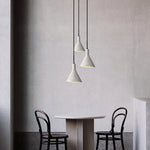 Lastri Cement Pendant Light – Modern Minimalist Hanging Lamp for Dining & Living Spaces