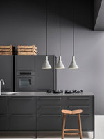 Lastri Cement Pendant Light – Modern Minimalist Hanging Lamp for Dining & Living Spaces