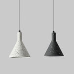 Lastri Cement Pendant Light – Modern Minimalist Hanging Lamp for Dining & Living Spaces