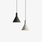 Lastri Cement Pendant Light – Modern Minimalist Hanging Lamp for Dining & Living Spaces