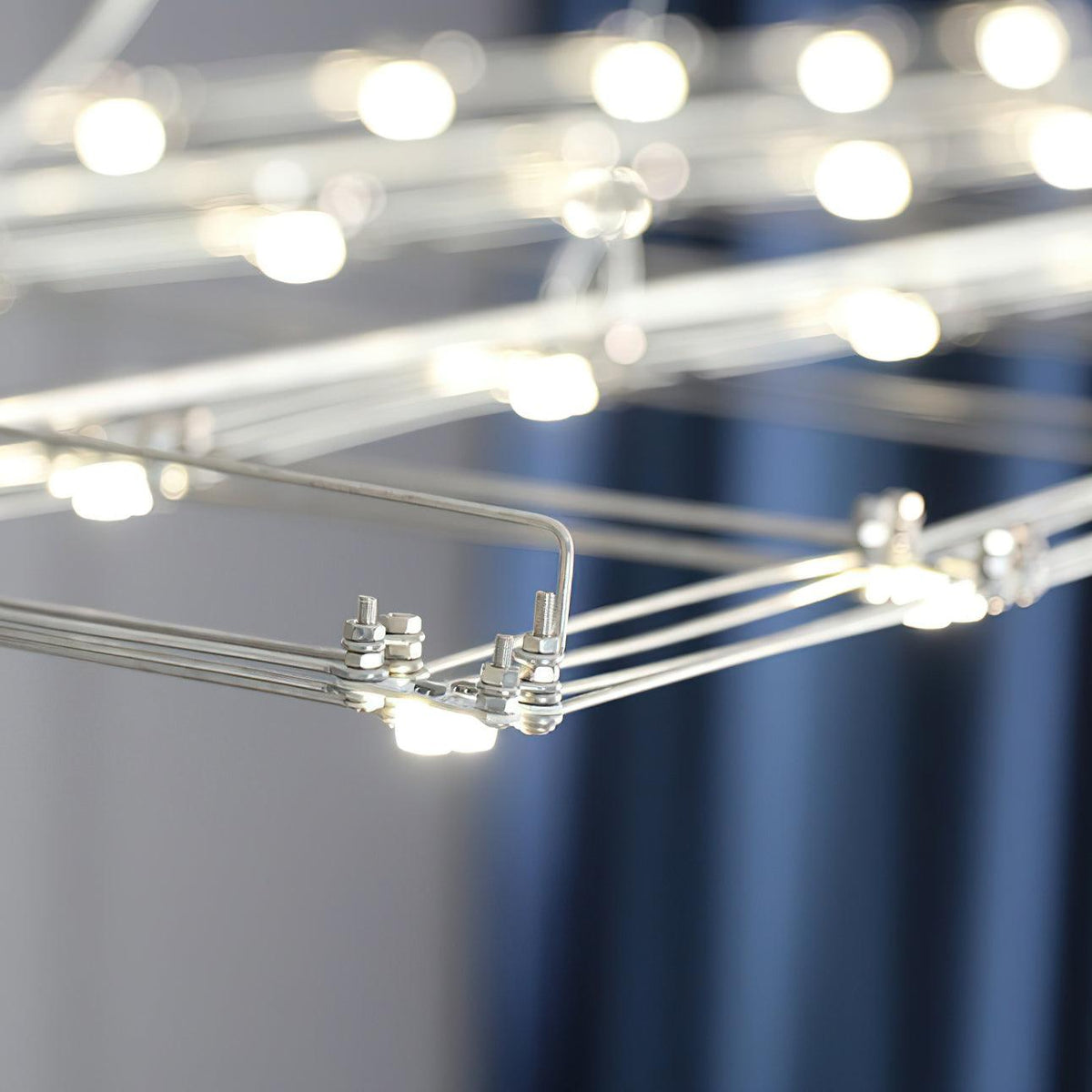 lattice-chandelier