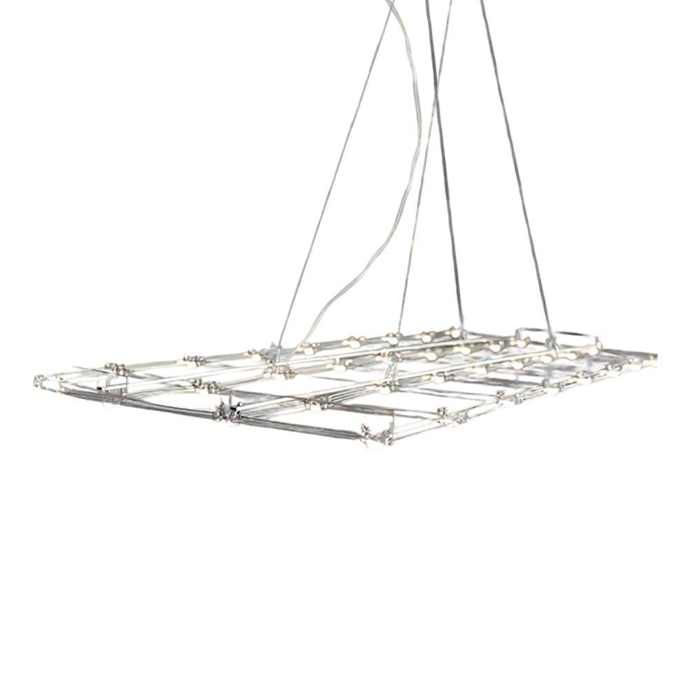 lattice-chandelier