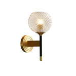 Lattice Glass Wall Light