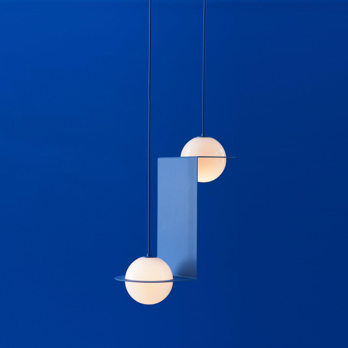 Black Glass Pendant Lamp