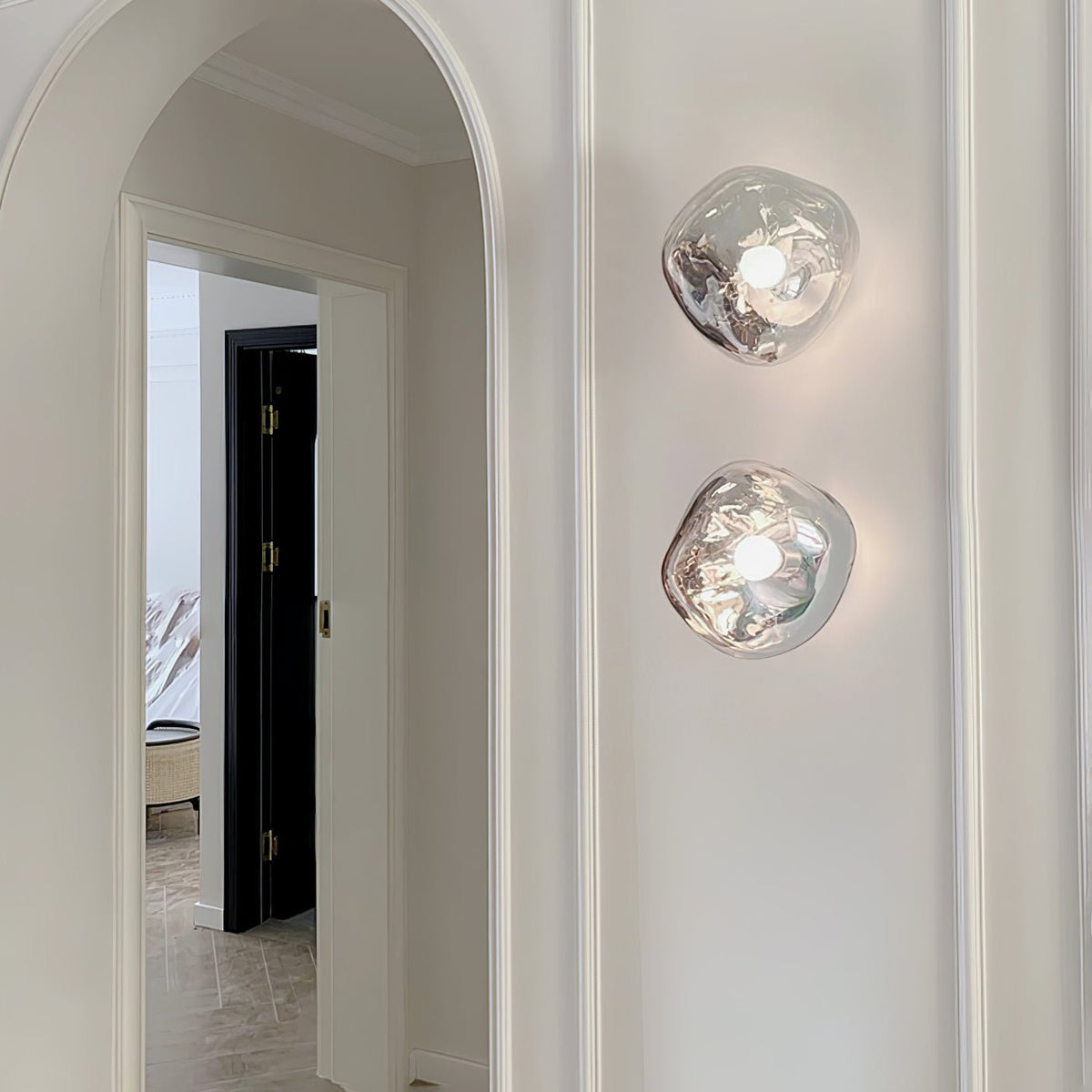 Lava Plug In Wall Lamp