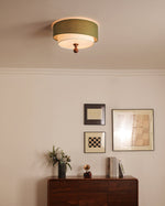 Layered Fabric Ceiling Light – Soft Diffused Glow for Modern Interiors