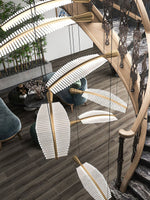 Leaf Led Chandelier