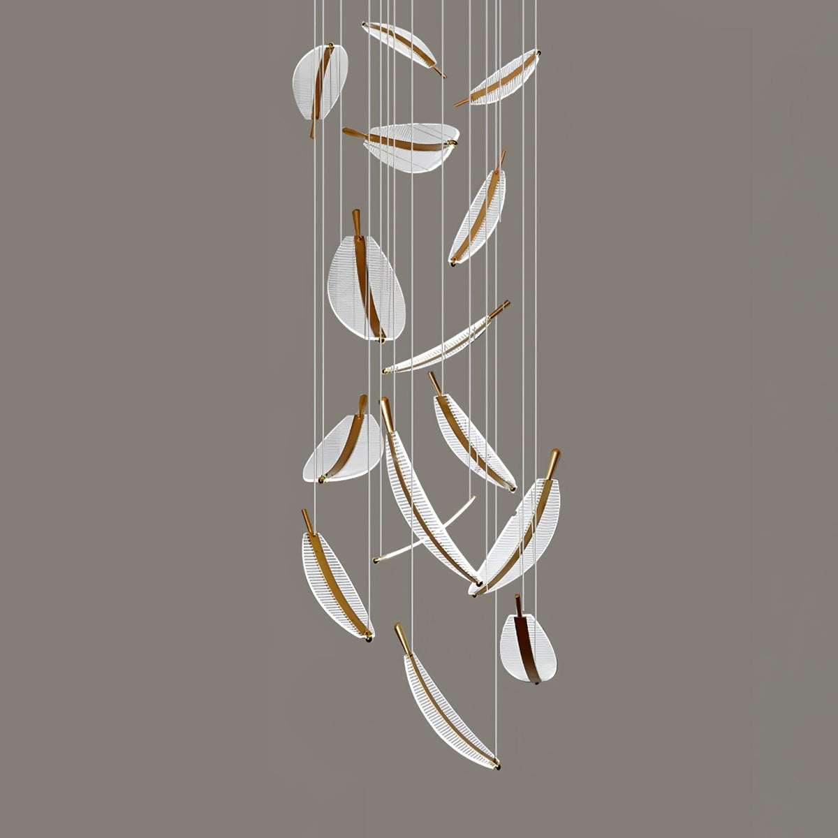 Leaf Led Chandelier