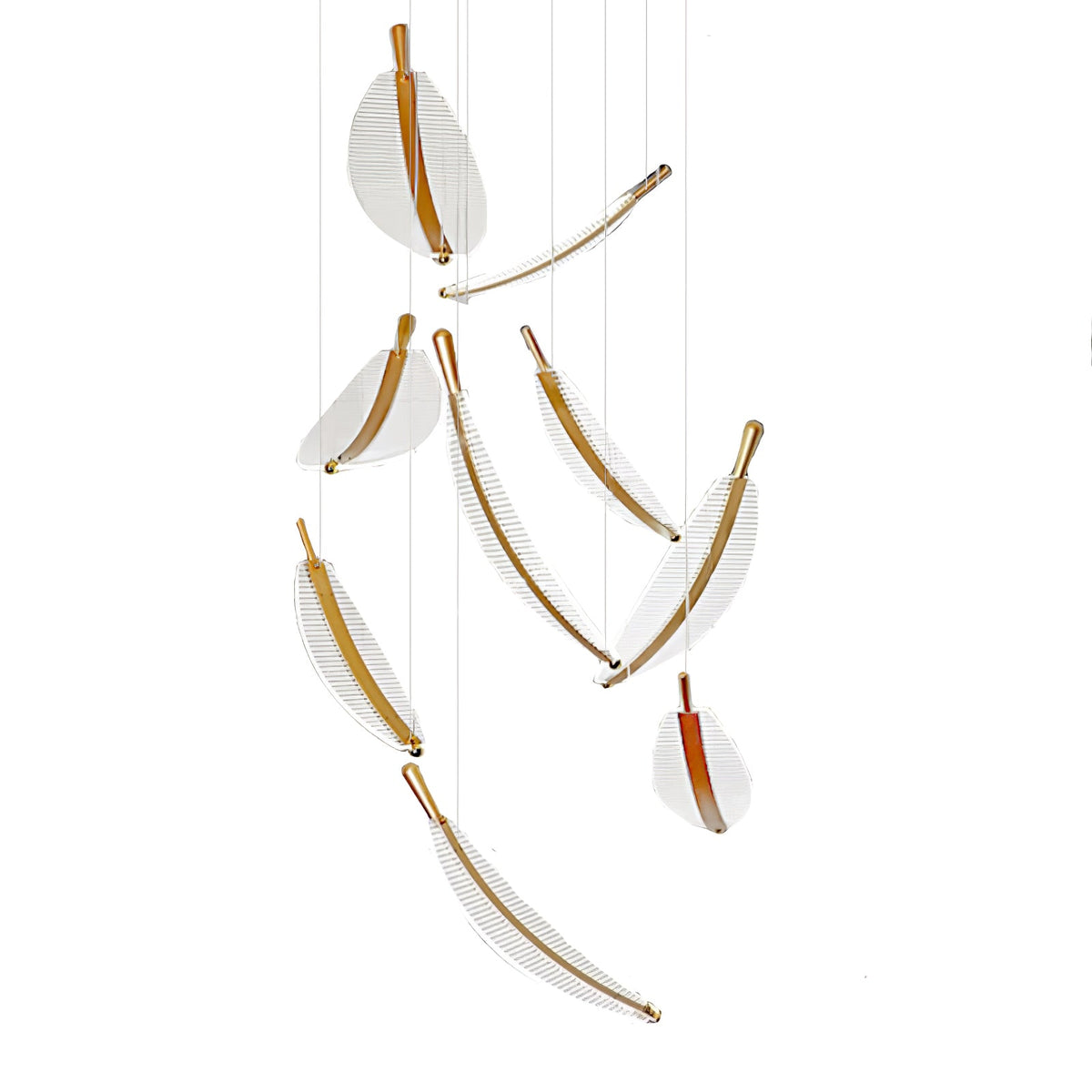 Leaf Led Chandelier