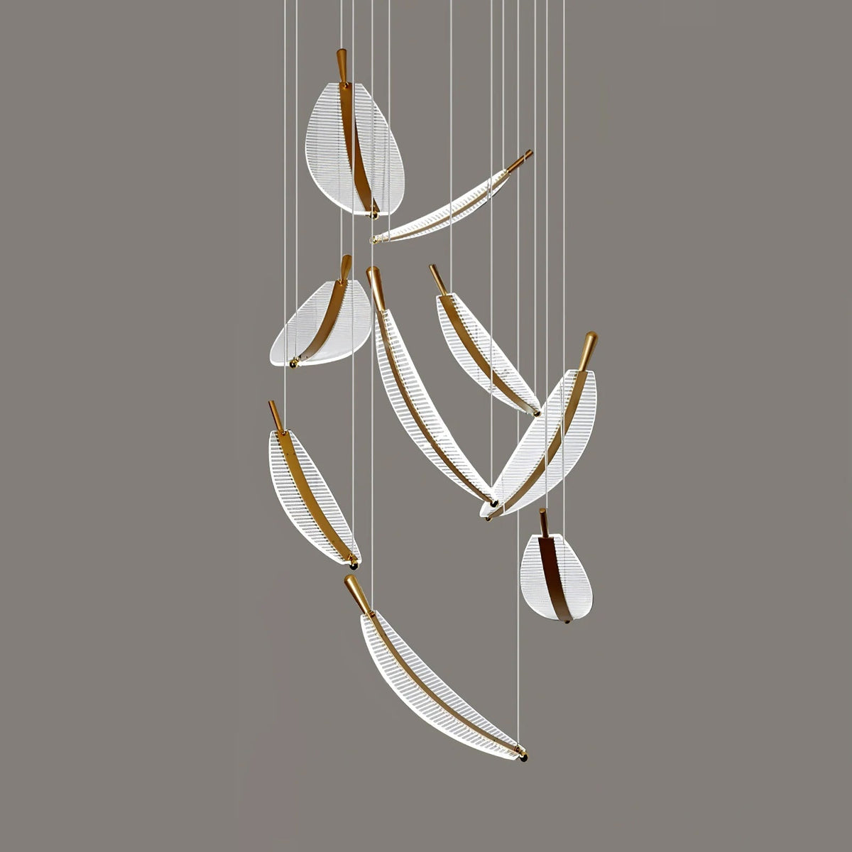 Leaf Led Chandelier