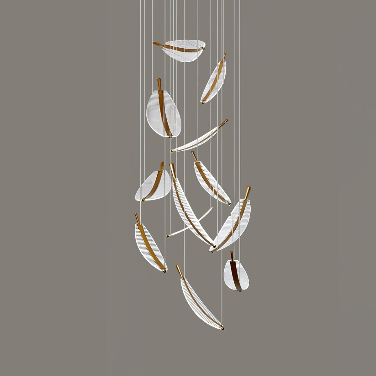 Leaf Led Chandelier