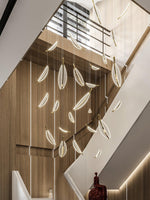 Leaf Led Chandelier