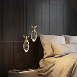 Leaves Water Drops Pendant Light