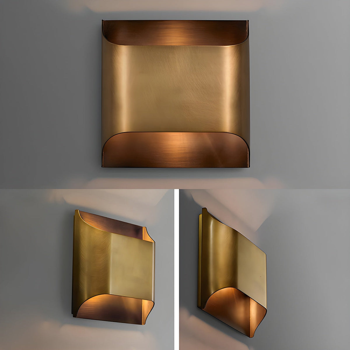 Leclerc Brass Wall Sconce – Handcrafted Solid Brass Lighting for Modern Interiors