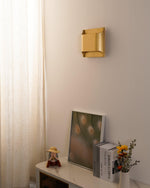 Leclerc Brass Wall Sconce – Handcrafted Solid Brass Lighting for Modern Interiors
