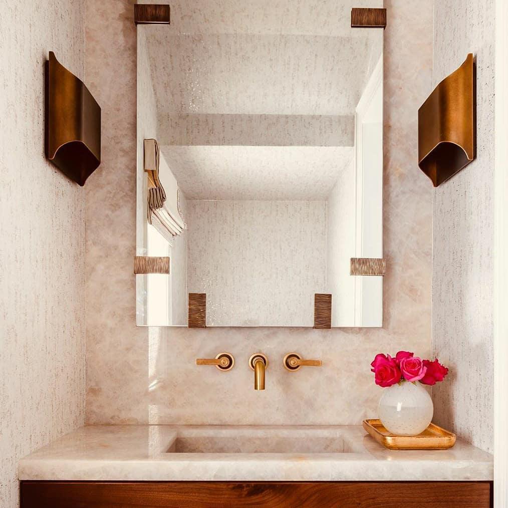 Leclerc Brass Wall Sconce – Handcrafted Solid Brass Lighting for Modern Interiors