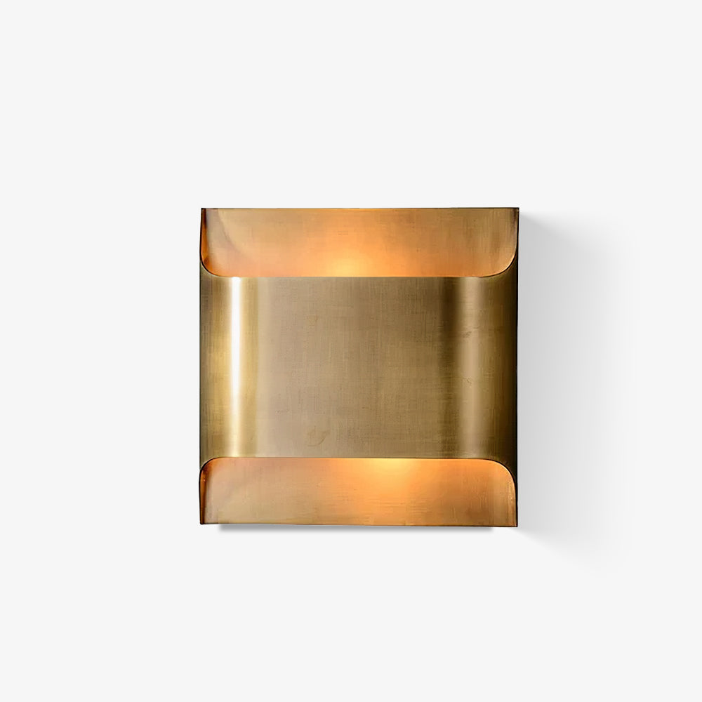 Leclerc Brass Wall Sconce – Handcrafted Solid Brass Lighting for Modern Interiors