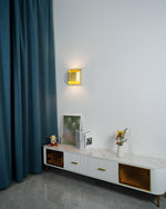 Leclerc Brass Wall Sconce – Handcrafted Solid Brass Lighting for Modern Interiors