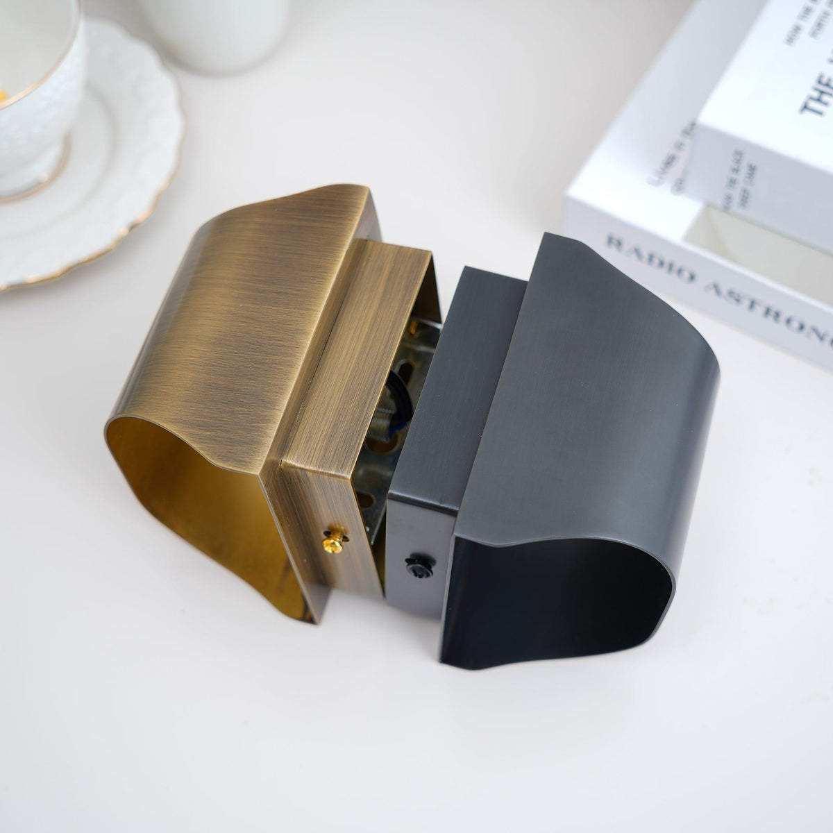 Leclerc Brass Wall Sconce – Handcrafted Solid Brass Lighting for Modern Interiors
