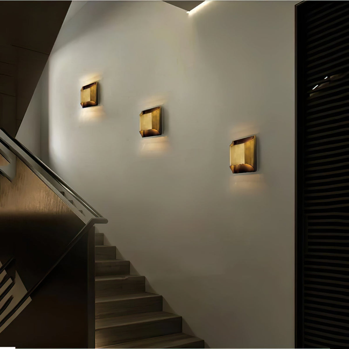 Leclerc Brass Wall Sconce – Handcrafted Solid Brass Lighting for Modern Interiors
