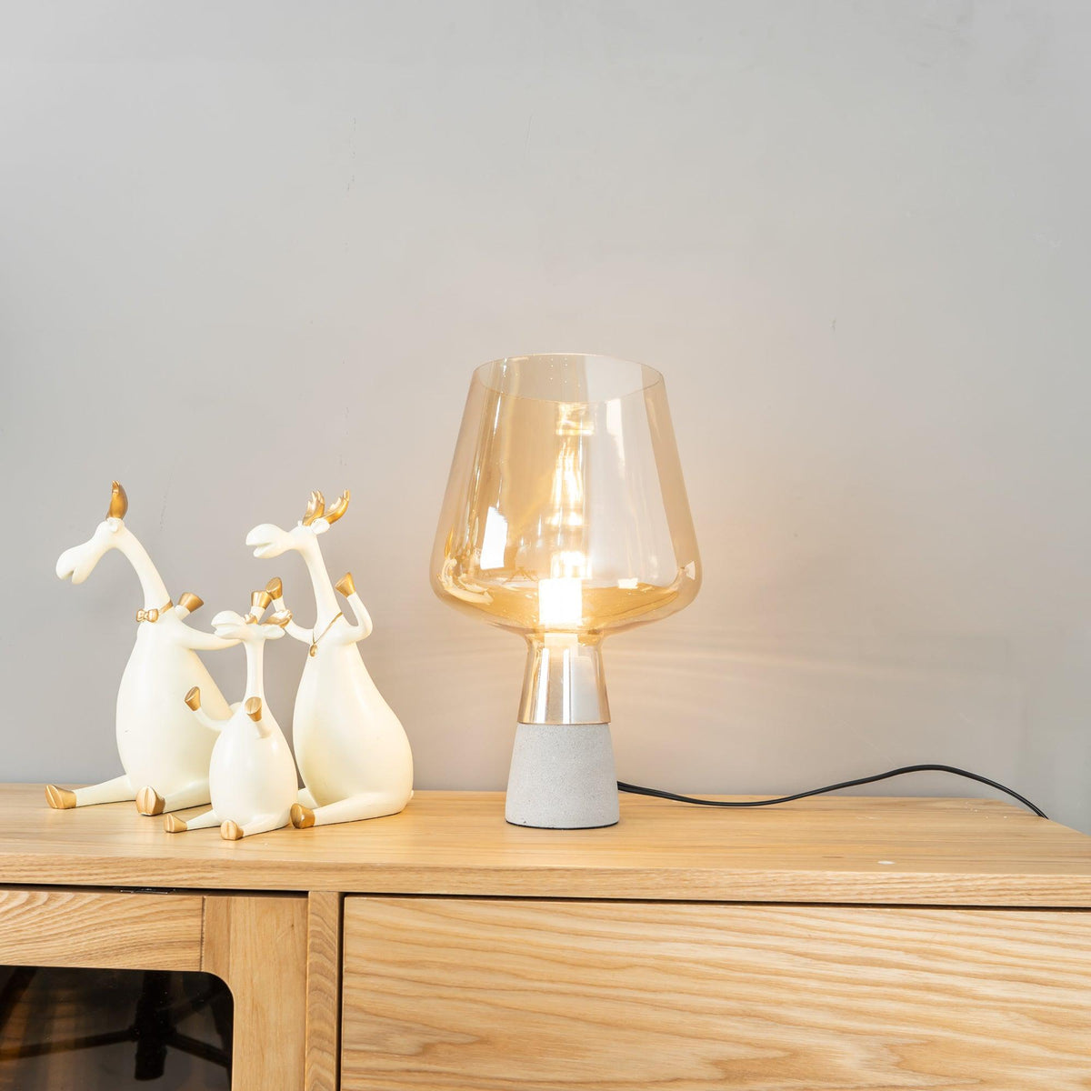Leimu Glass Table Lamp