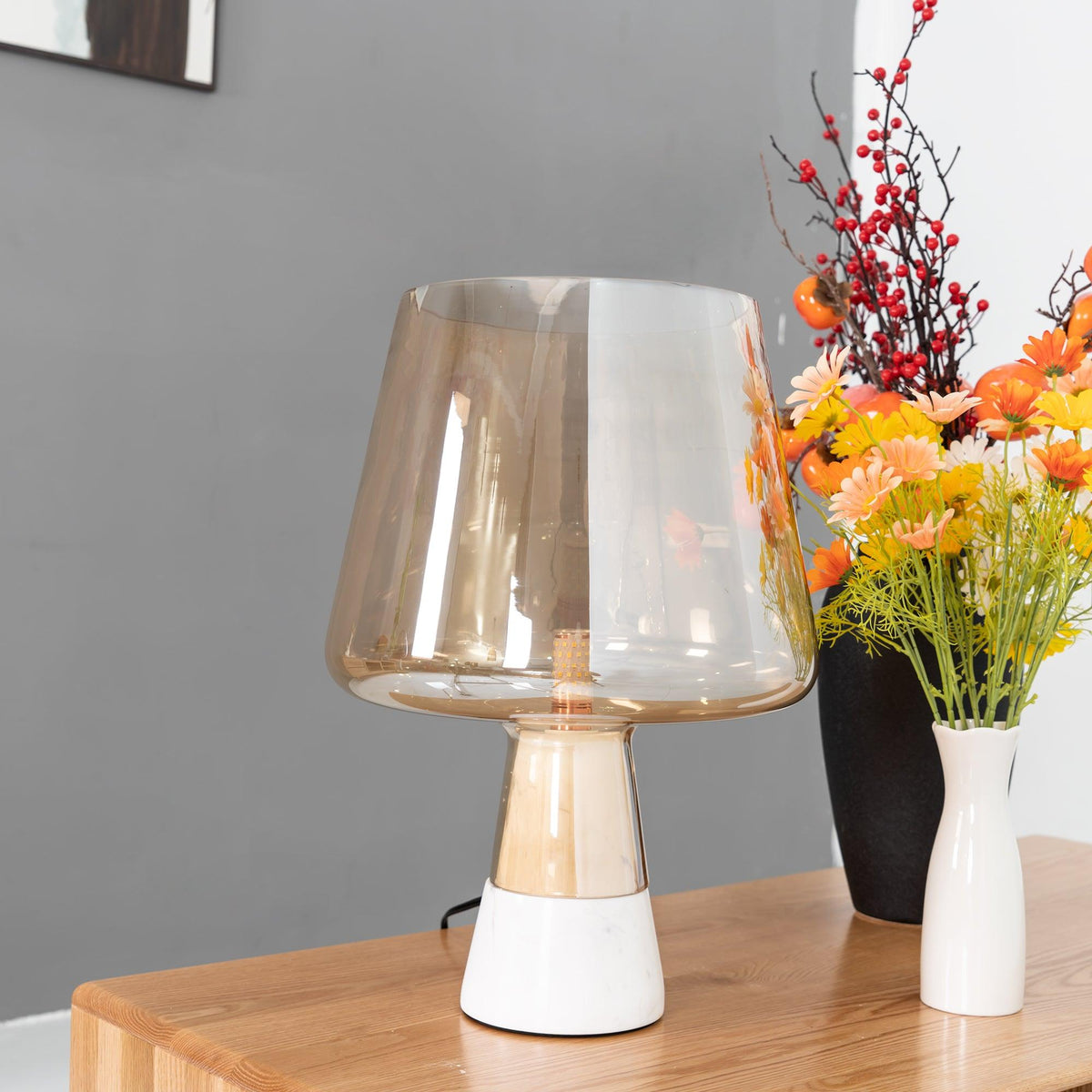 Leimu Glass Table Lamp