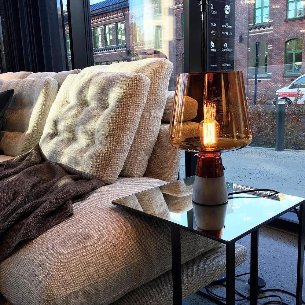 Leimu Glass Table Lamp