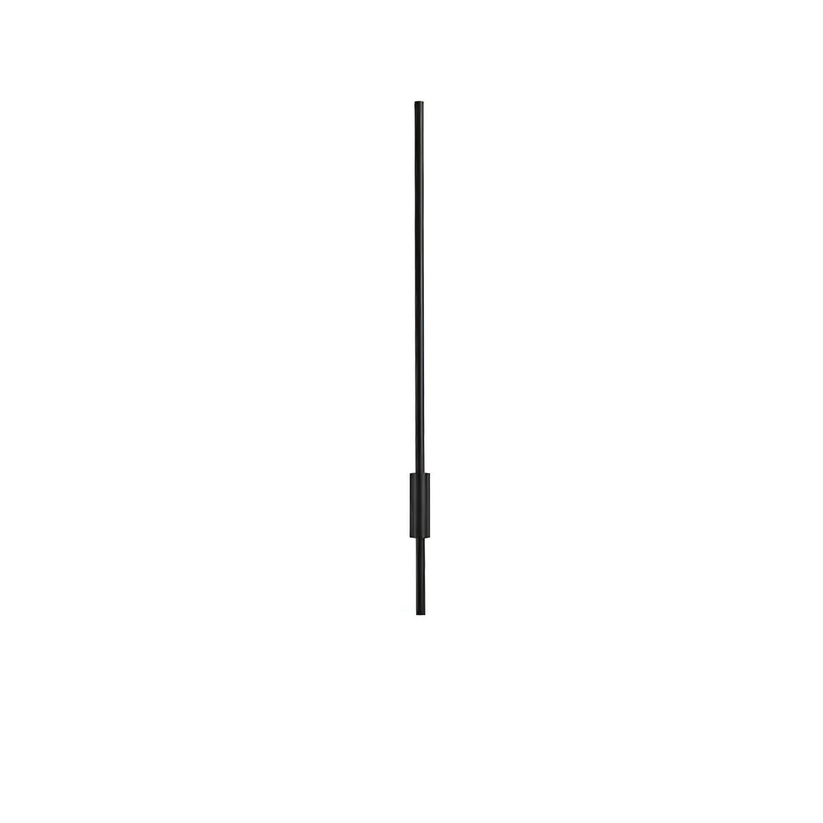 Leon Linear LED Wall Sconce in Black for Modern Interiors