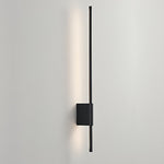 Leon Linear LED Wall Sconce in Black for Modern Interiors