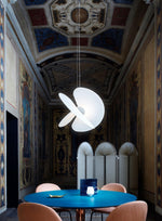 Modern Sail Pendant Light – Minimalist LED Ceiling Lamp for Dining Room & Living Room