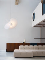 Modern Sail Pendant Light – Minimalist LED Ceiling Lamp for Dining Room & Living Room