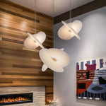 Modern Sail Pendant Light – Minimalist LED Ceiling Lamp for Dining Room & Living Room