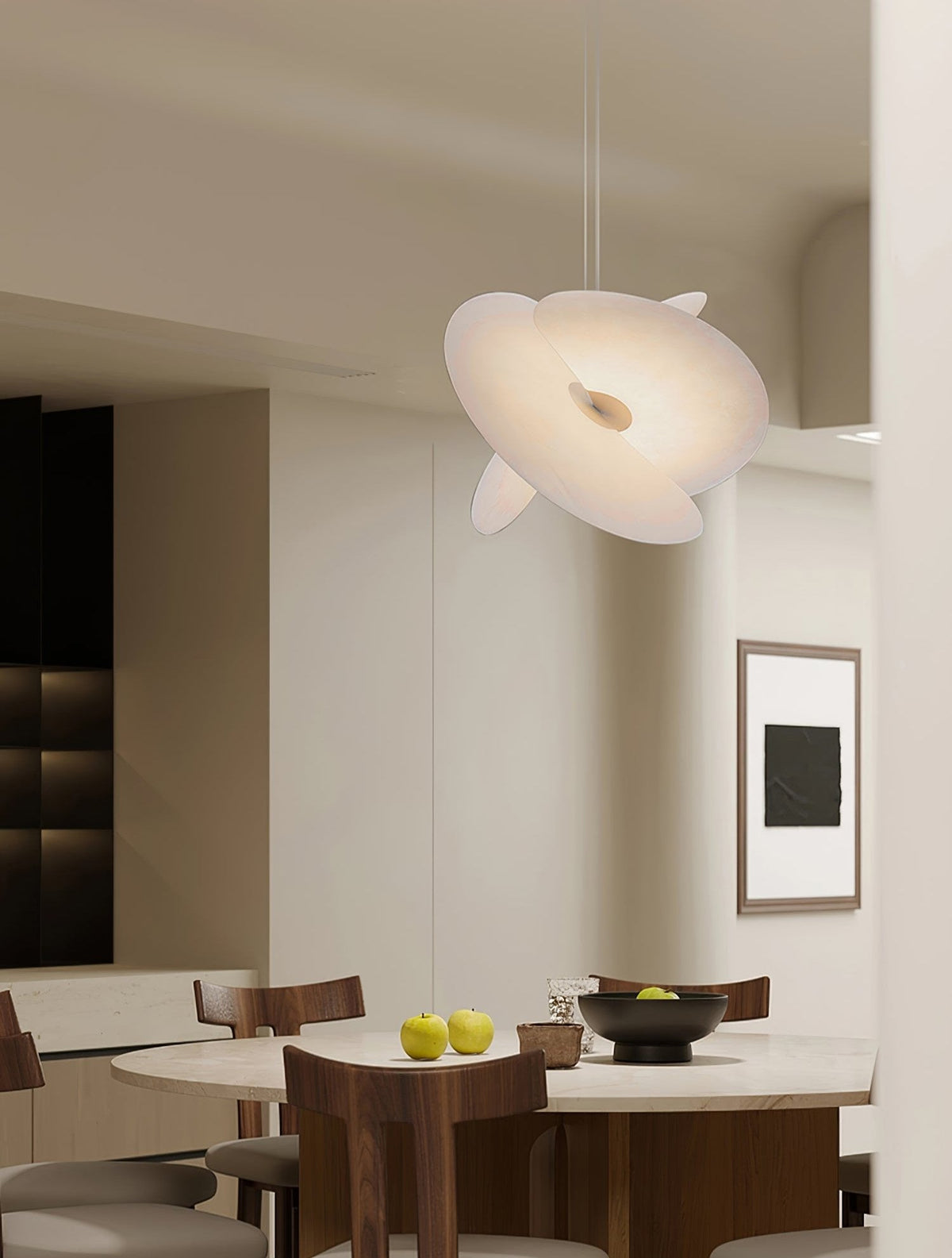 Modern Sail Pendant Light – Minimalist LED Ceiling Lamp for Dining Room & Living Room