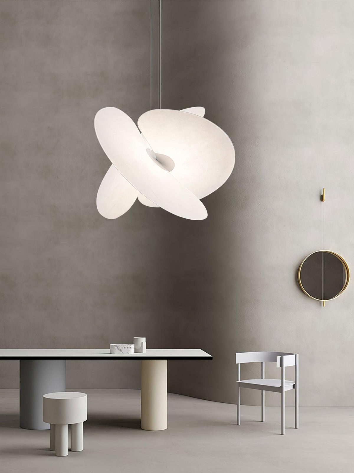 Modern Sail Pendant Light – Minimalist LED Ceiling Lamp for Dining Room & Living Room