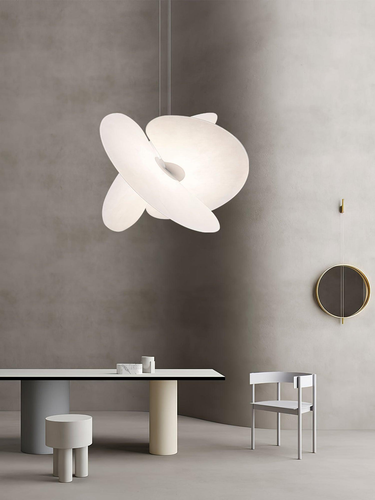 Modern Sail Pendant Light – Minimalist LED Ceiling Lamp for Dining Room & Living Room
