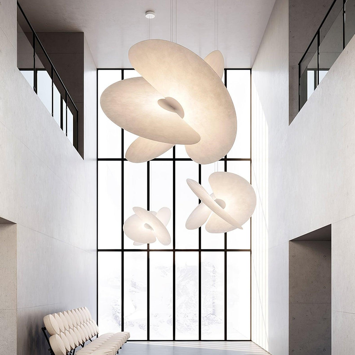 Modern Sail Pendant Light – Minimalist LED Ceiling Lamp for Dining Room & Living Room