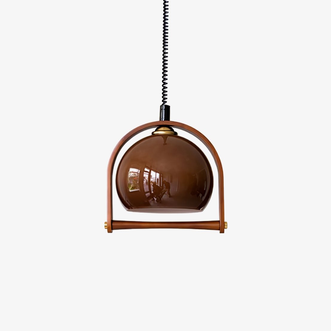 Levitation Dijkstra Pendant Light – Modern Wood & Glass Hanging Lamp for Dining Room, Kitchen Island, Bedroom
