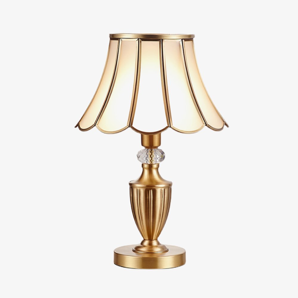 Lexi Vintage Brass Table Lamp
