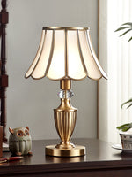 Lexi Vintage Brass Table Lamp