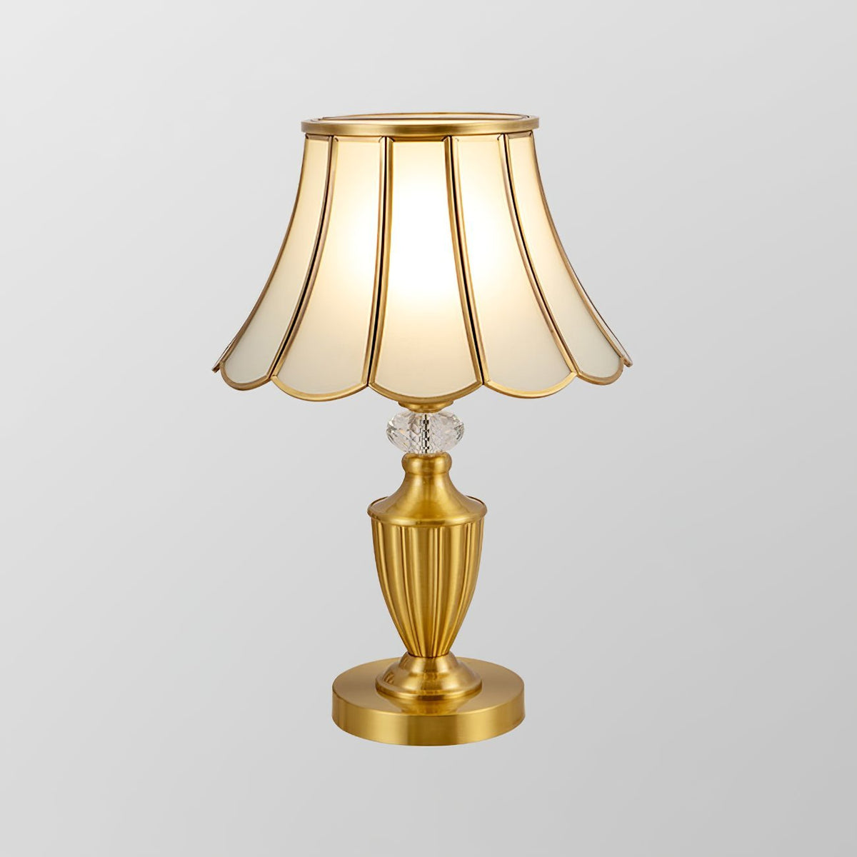 Lexi Vintage Brass Table Lamp