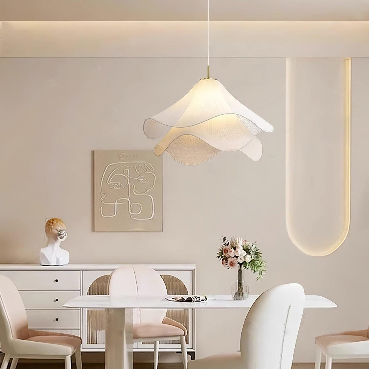 Ethereal Bloom Pendant Light - ailampplus