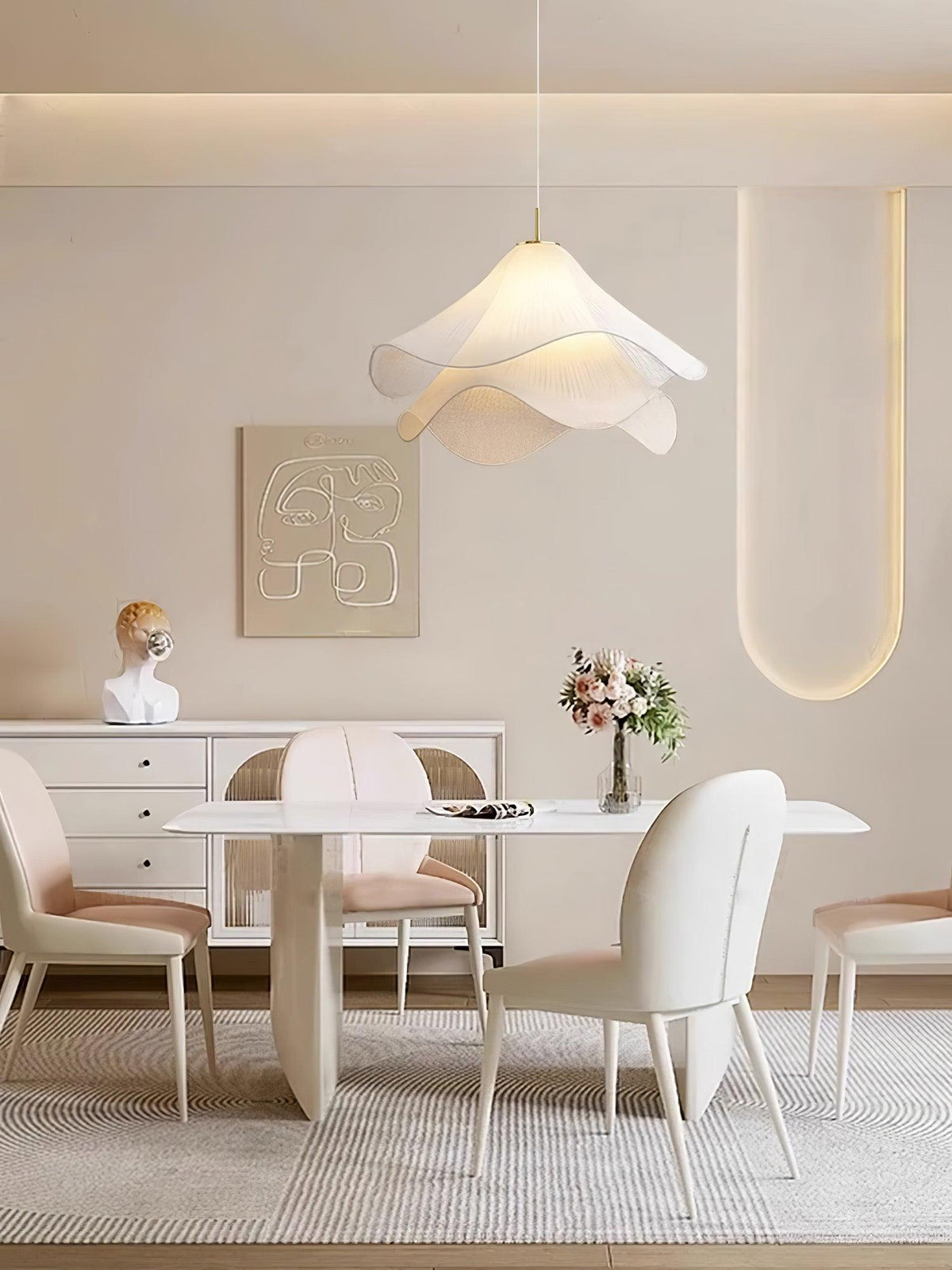 Ethereal Bloom Pendant Light - ailampplus