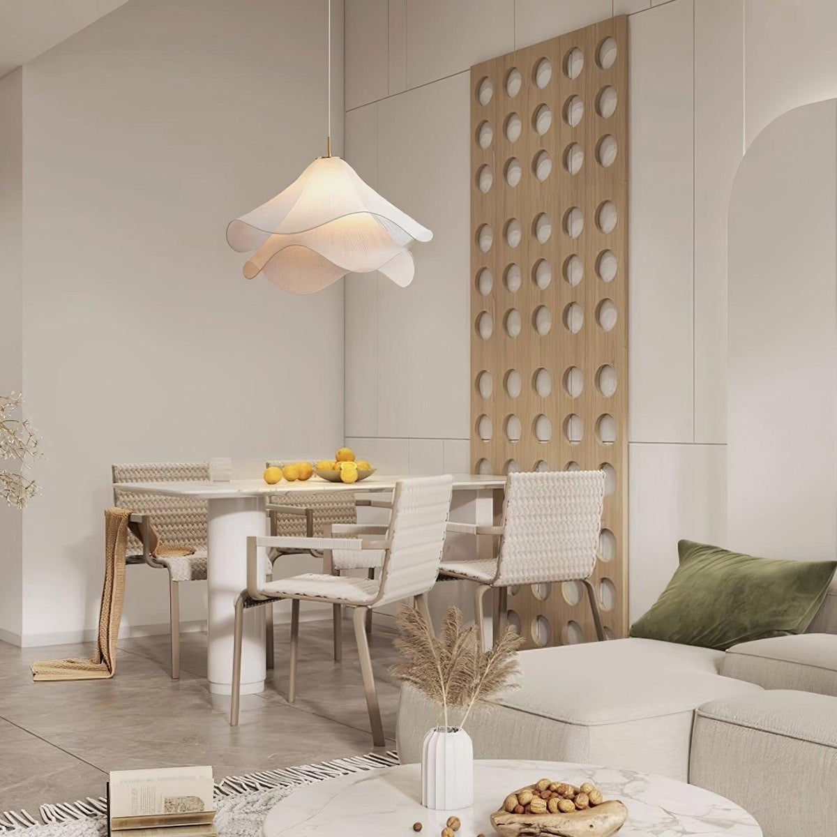 Ethereal Bloom Pendant Light - ailampplus
