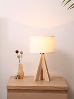 Lifland Solid Wood Table Lamp