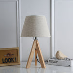 Lifland Solid Wood Table Lamp