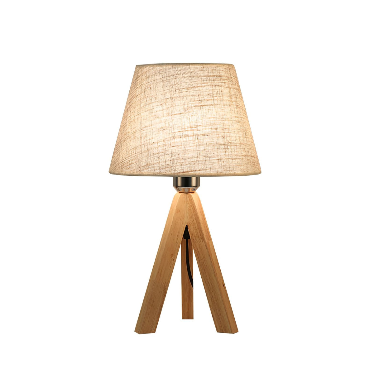 Lifland Solid Wood Table Lamp