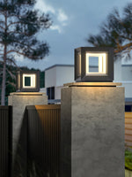 Light Cube Outdoor Post Light