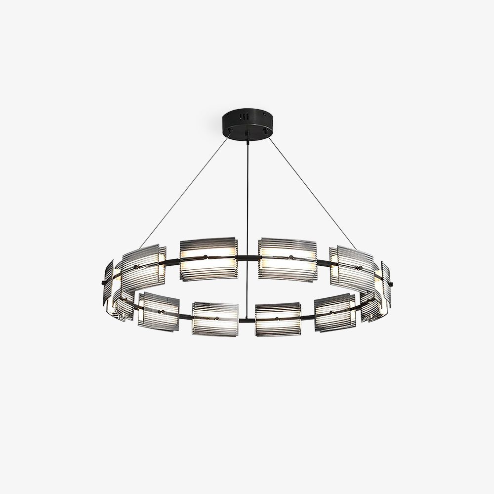 Light Luxury Geometric Chandelier