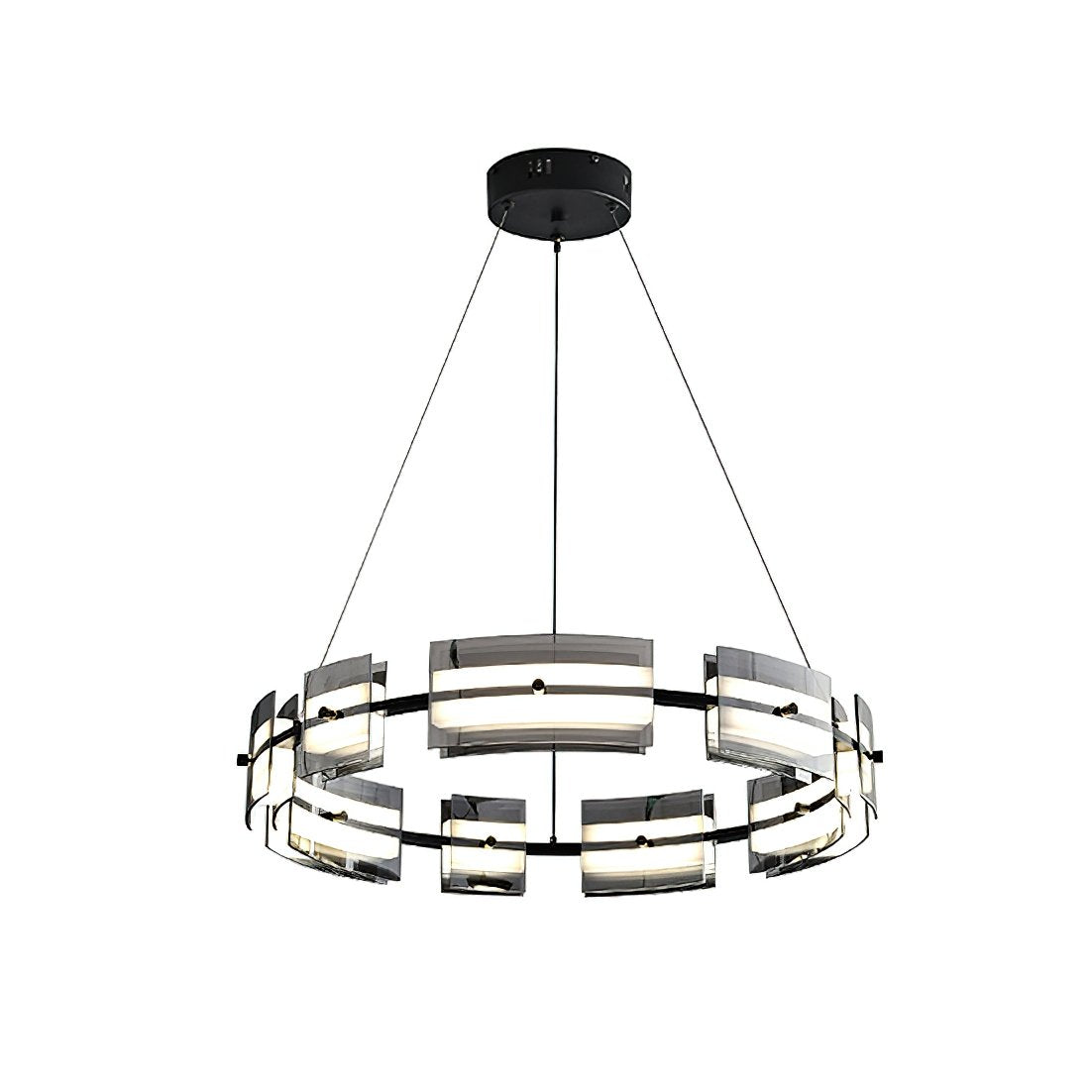 Light Luxury Geometric Chandelier