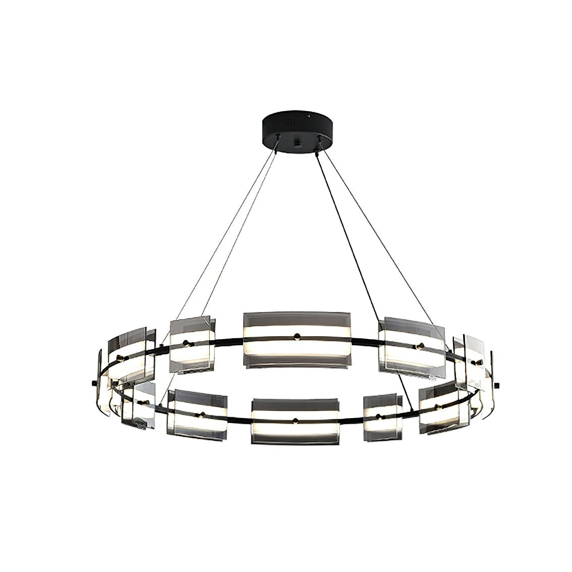 Light Luxury Geometric Chandelier